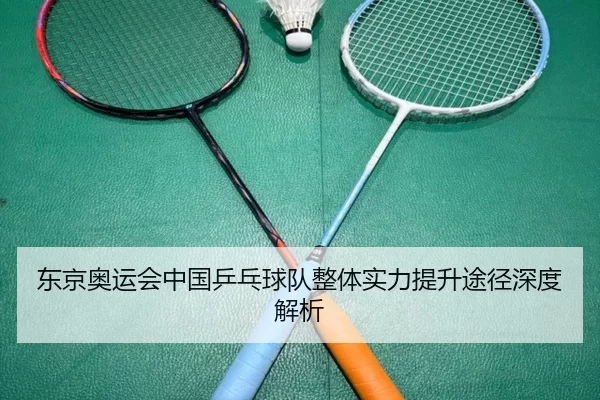 东京奥运会中国乒乓球队整体实力提升途径深度解析