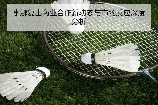 李娜复出商业合作新动态与市场反应深度分析